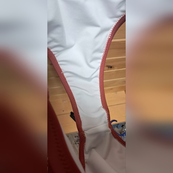 Fringe Cut Out Bathing Suit Size L - Picture 3 of 4